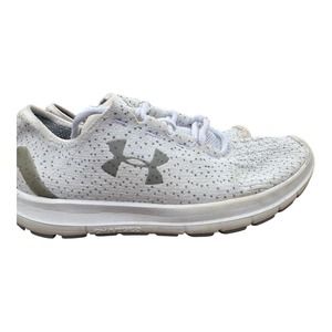 Under Armour SpeedForm SlingRide Men’s‎ Size 9.5 Running Shoes (white gray)